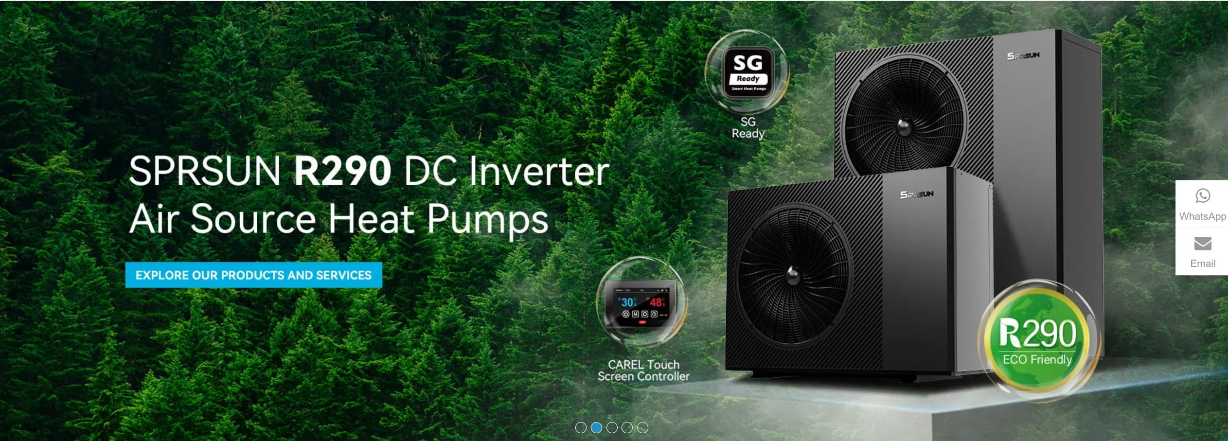 Heat Pump Manufacture banner